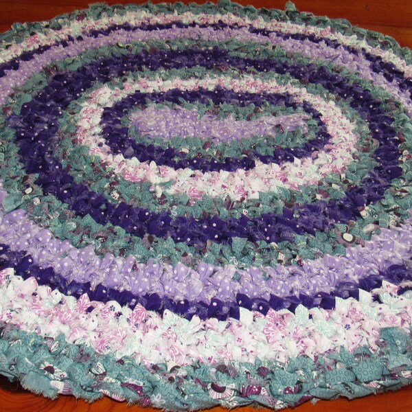 Rag Rug Runner - Etsy