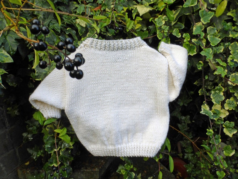 Christmas Jumper BABY KNITTING PATTERN in pdf Snowman Etsy
