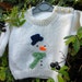 Christmas Jumper, BABY KNITTING PATTERN in pdf, Snowman Jumper, Baby and Toddler Sizes, Instant Download, Christmas Sweater, Snowman Sweater