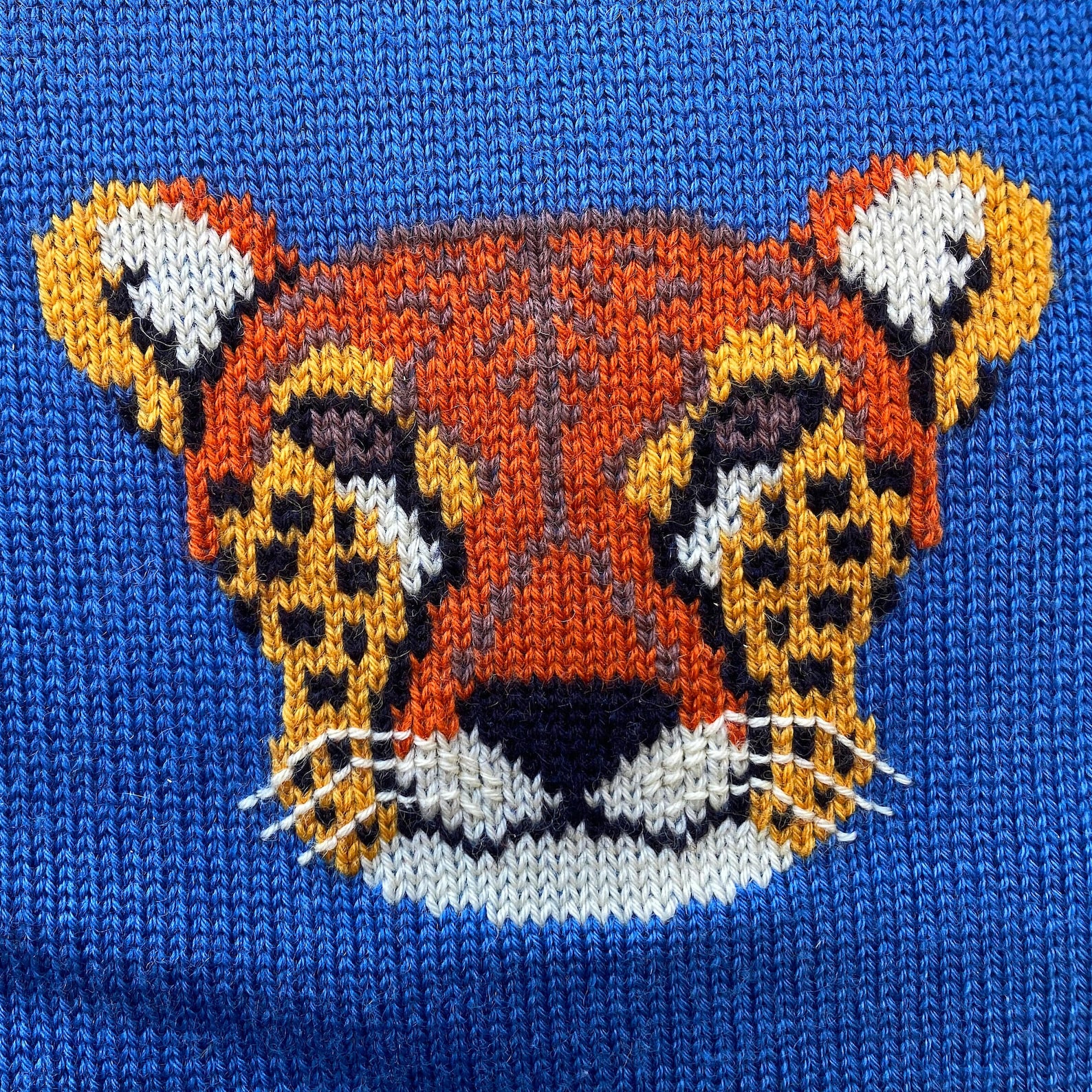 KNITTING CHART for a Cheetah, Big Cats Chart, Instant Download PDF - Etsy