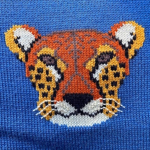 BREIENTABEL voor een cheetah, grote katten, pdf-bestand direct te downloaden