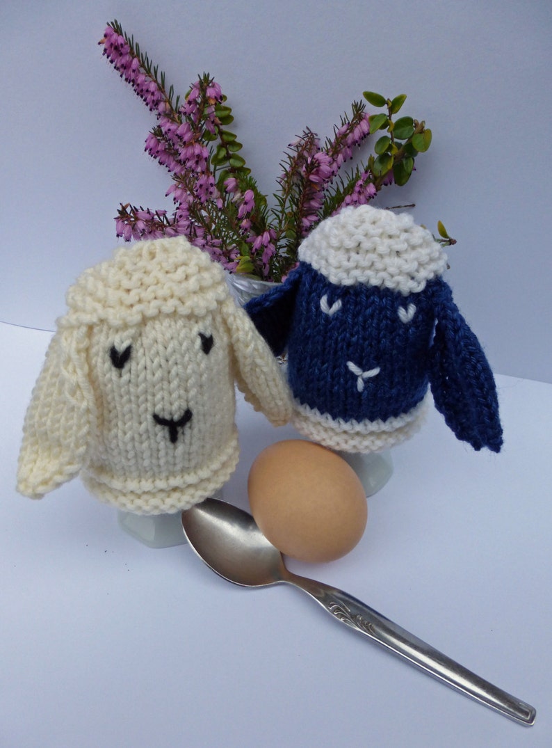 Egg Cosy KNITTING PATTERN in Pdf Easter Sheep Egg Cosies - Etsy UK