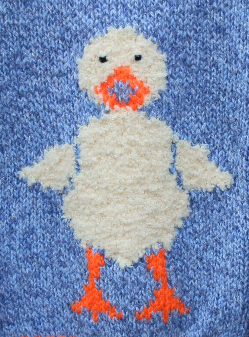 Duck Sweater KNITTING PATTERN in Pdf Knit a Daphne Duck Etsy