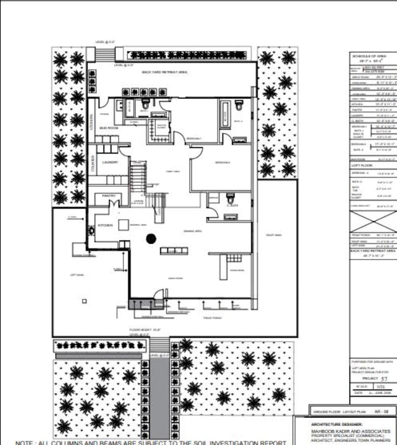 Autocad Report.pdf A Frame Cabin House Plan | 3 Bedroom | Modern Timber Retreat With Loft ...
