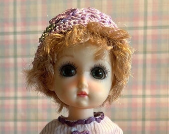 Lavender Wildflowers for 8” BJD StrawBerina or Ten Ping by JDL Doll Clothes