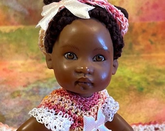 Citrus Summertime for 6" Baby Dolls - Ellery and Jessamyn Kish by JDL Doll Clothes