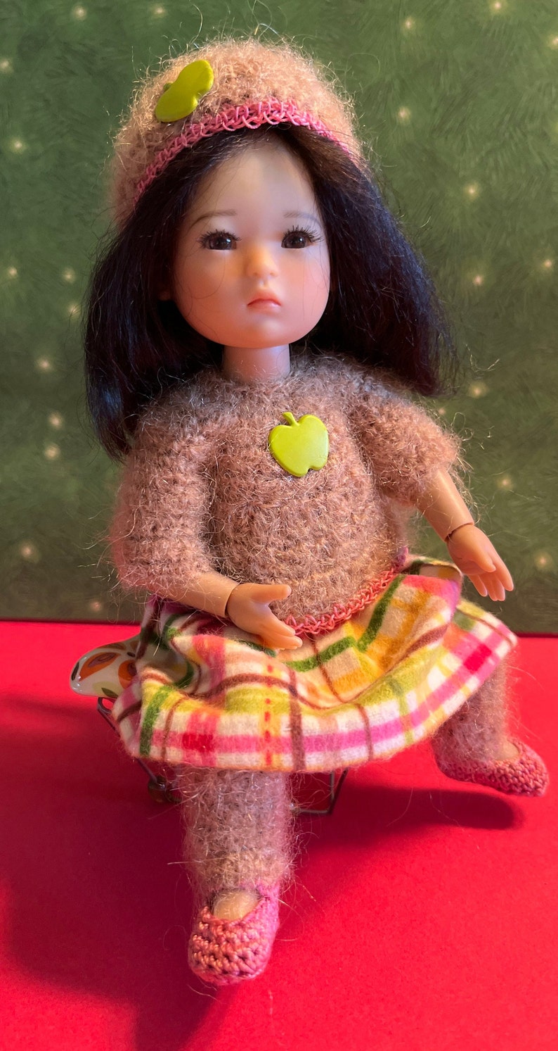 Adorable Apples for 8 BJD Strawberina or Ten Ping by JDL Doll Clothes