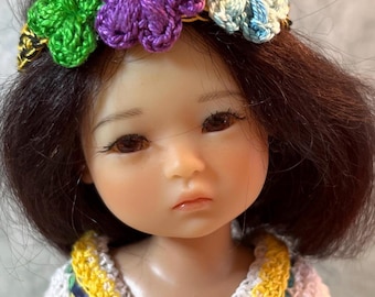 Flower Folly for 8” BJD StrawBerina or Ten Ping or mini Bella, Hanna, Sara, Freida by JDL Doll Clothes