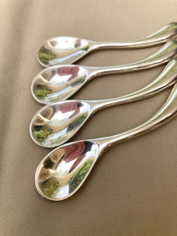 Tiffany 純銀鍍金　デミタス　スプーン Tiffany 純銀鍍金 Palm モノグラム スプーン - メルカリ