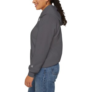 AIRPLANE MODE Hoodie | Black Oversized Minimalist Sweatshirt | Introvert Apparel image 8