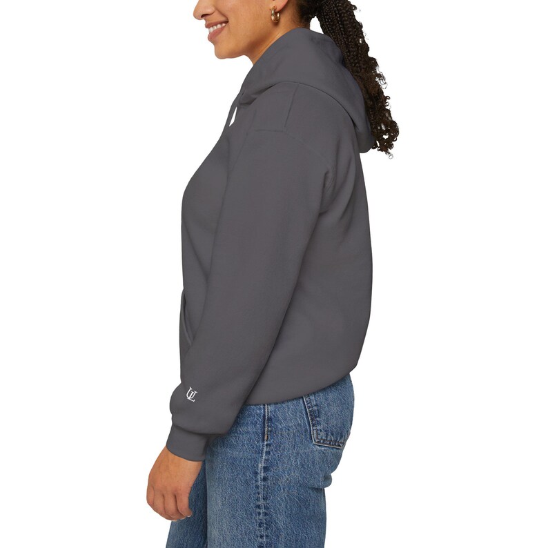 AIRPLANE MODE Hoodie | Black Oversized Minimalist Sweatshirt | Introvert Apparel image 8