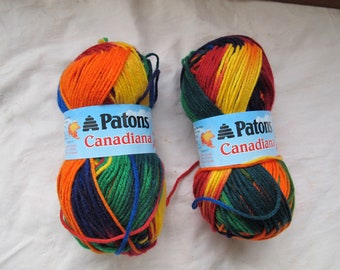 Patons Canadiana Yarn Color Chart