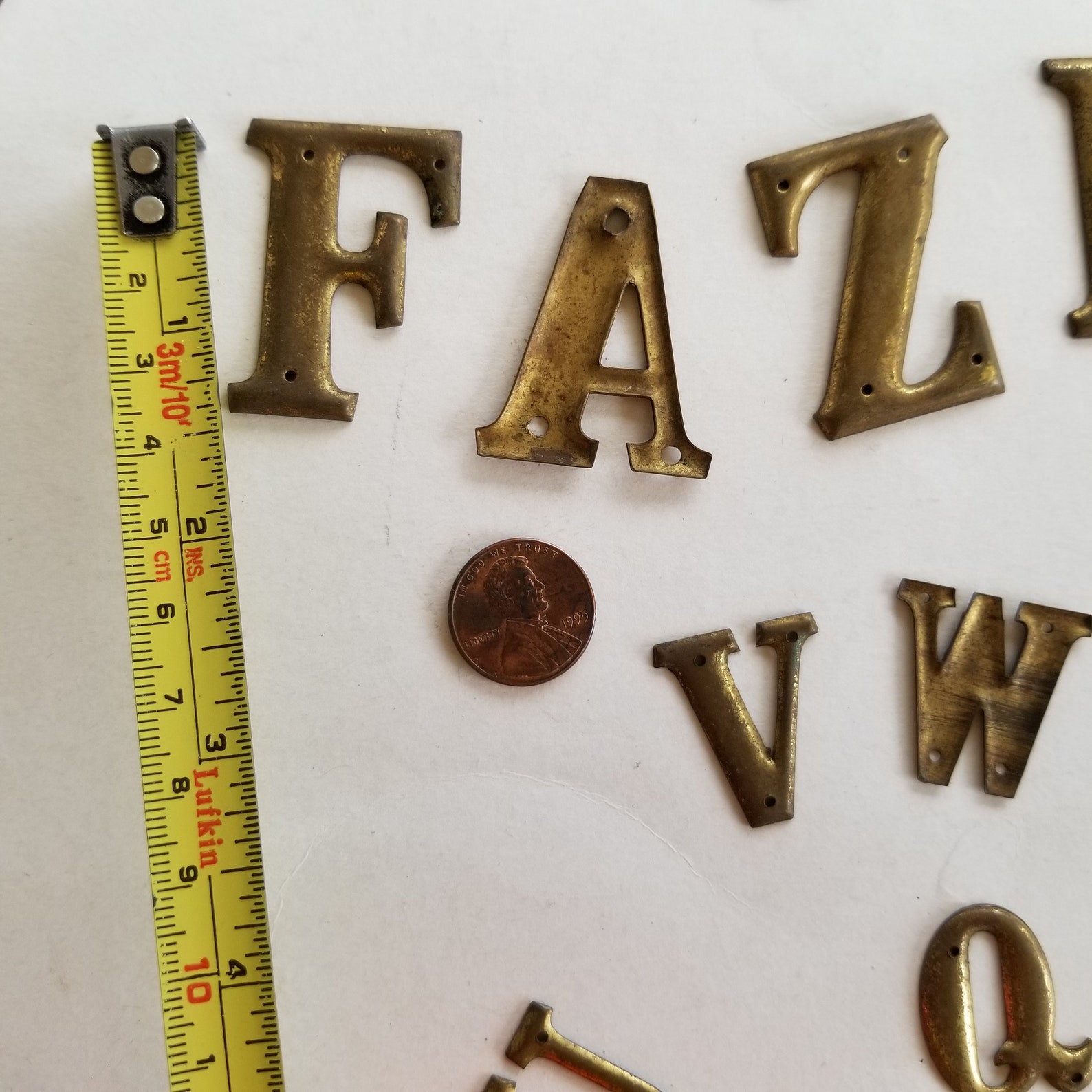 choice-of-small-stamped-brass-letters-1-5-inch-letters-etsy
