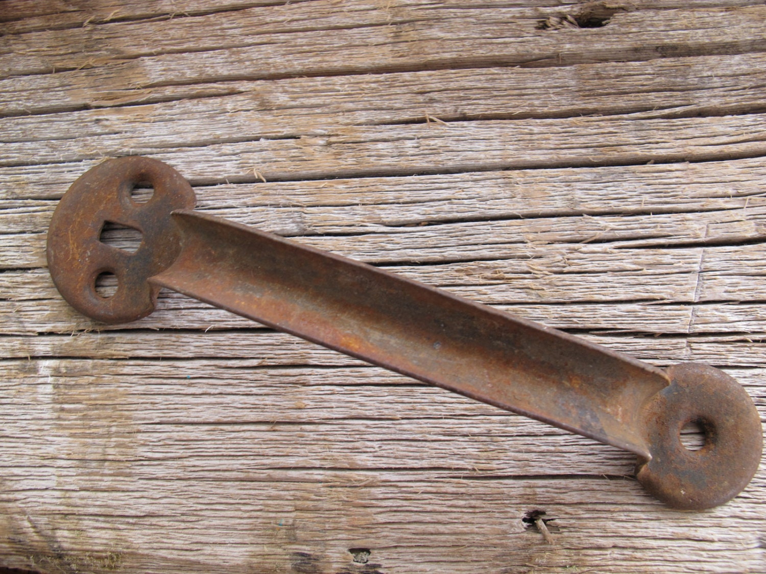 Pressed Steel 6 3 4 Inch Latch Barn Door Handle Thumb Latch Attic Door Handle Weathered Door Handle