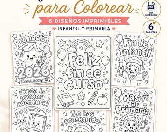 Disegni da colorare per la laurea | Fine anno scolastico per bambini | Disegni stampabili per bambini | PDF scolastico