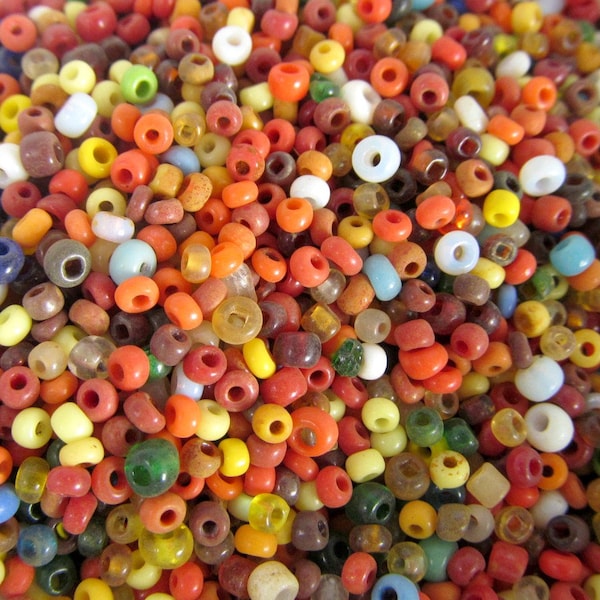 Vintage Seed Beads Etsy
