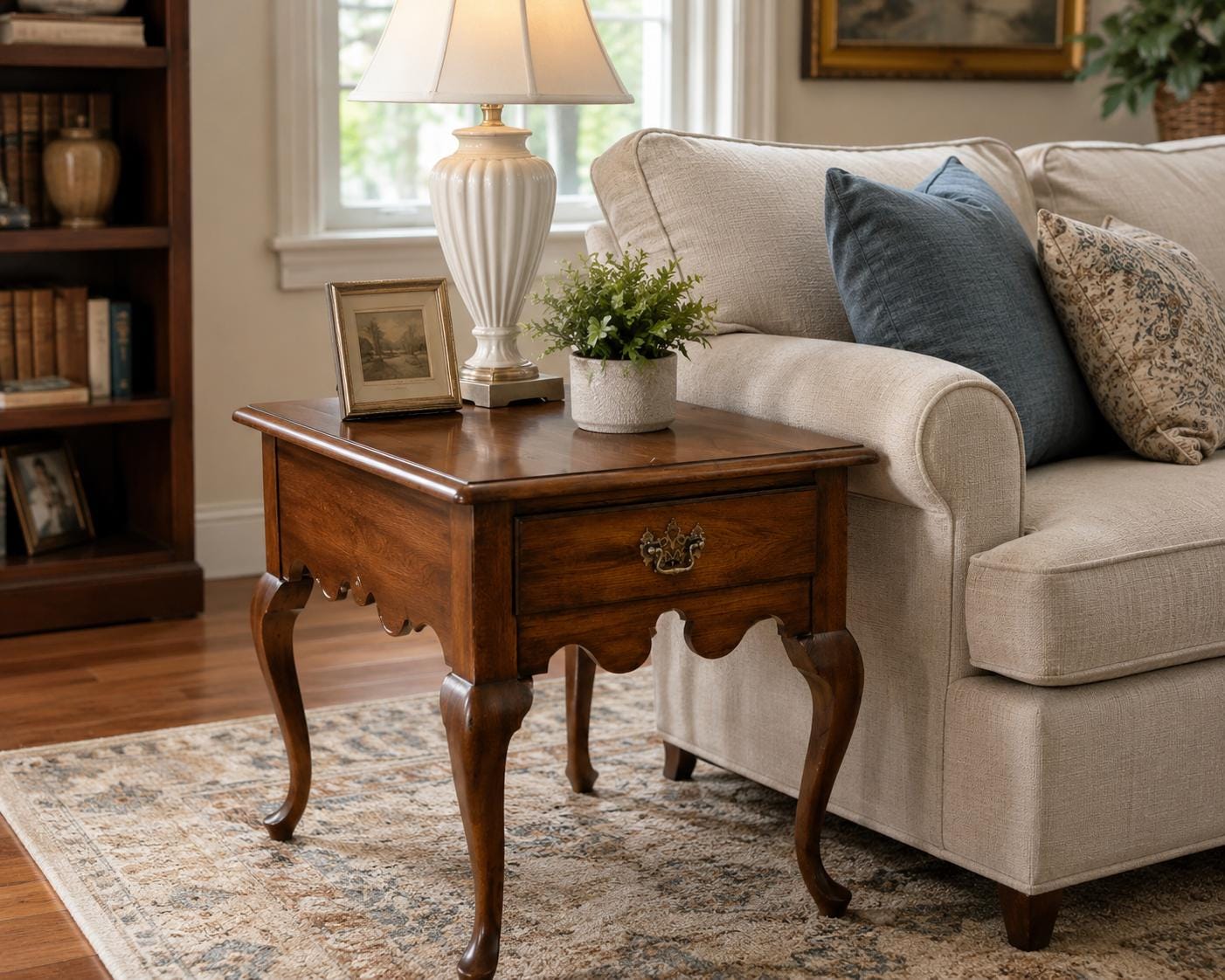 送料込み　vintage thomasville ナイトテーブル Vintage Thomasville End Table - Etsy