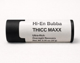Hi-En Bubba Thicc Maxx lippenbalsem: bijenwas, sheaboter, ricinusolie, natriumhyaluronaat