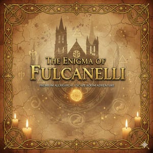 El Enigma de Fulcanelli | Escape Room Digital Premium | 10 Acertijos Alquímicos en Español | Descarga PDF Instantánea