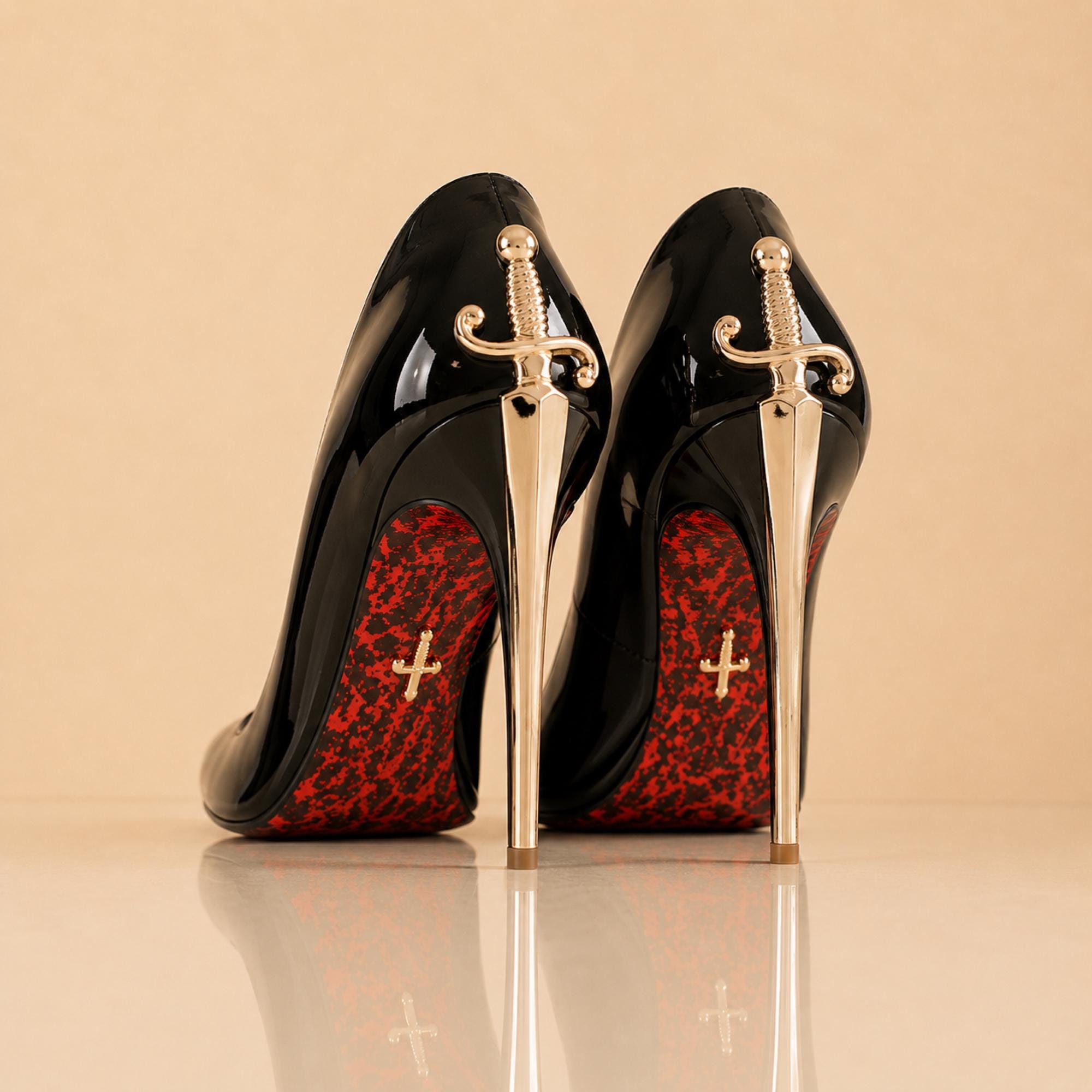 black and gold dress shoes womens black and gold chunky heels