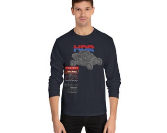 Long-sleeve Line Drawing Can Am T Shirt