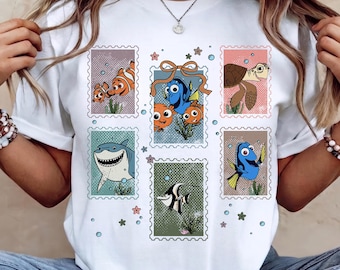 Nemo und seine Freunde, Disney Familienurlaub Shirt, findet Nemo Geburtstagsfeier, individuell passendes T-Shirt