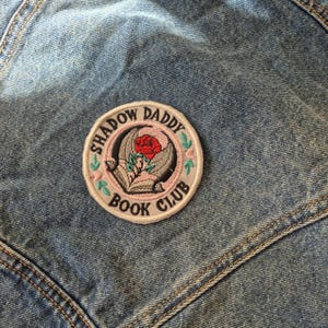 Shadow Romance Book Club Iron On Patch Badge |Made To Order|