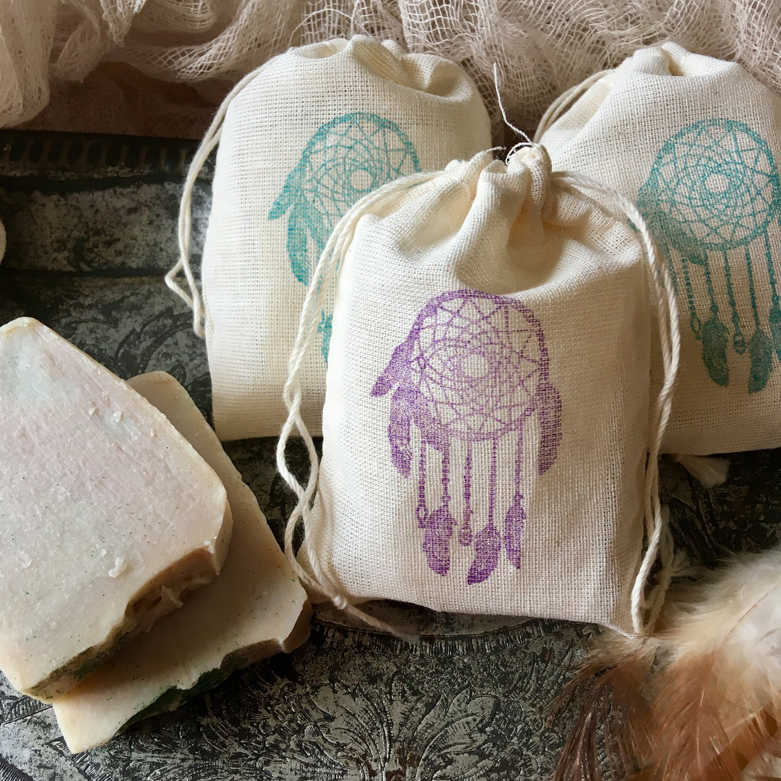 dream catcher baby shower favors