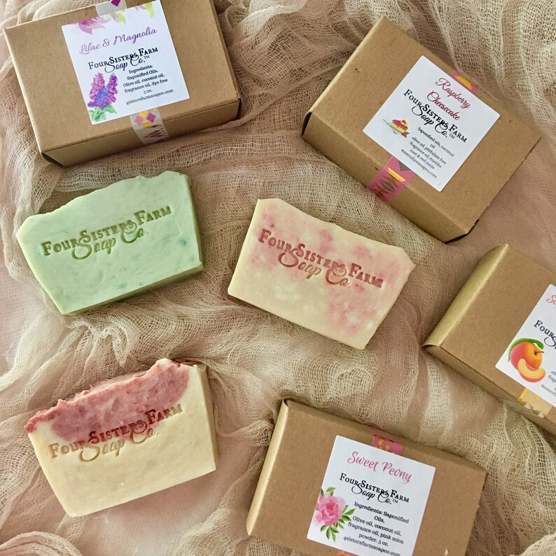 Soap Bar Favors Last Rose of Summer Soap Bridal Shower Favors Wedding Soap Favors