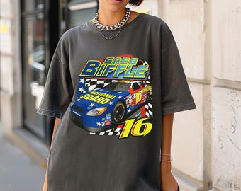 Vintage Greg Biffle Racing Shirt, Retro 90s Race Car Graphic Tee, Motorsport Fan Gift