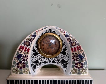 Vintage Art Deco Jugendstil Uhr (funktioniert) selten