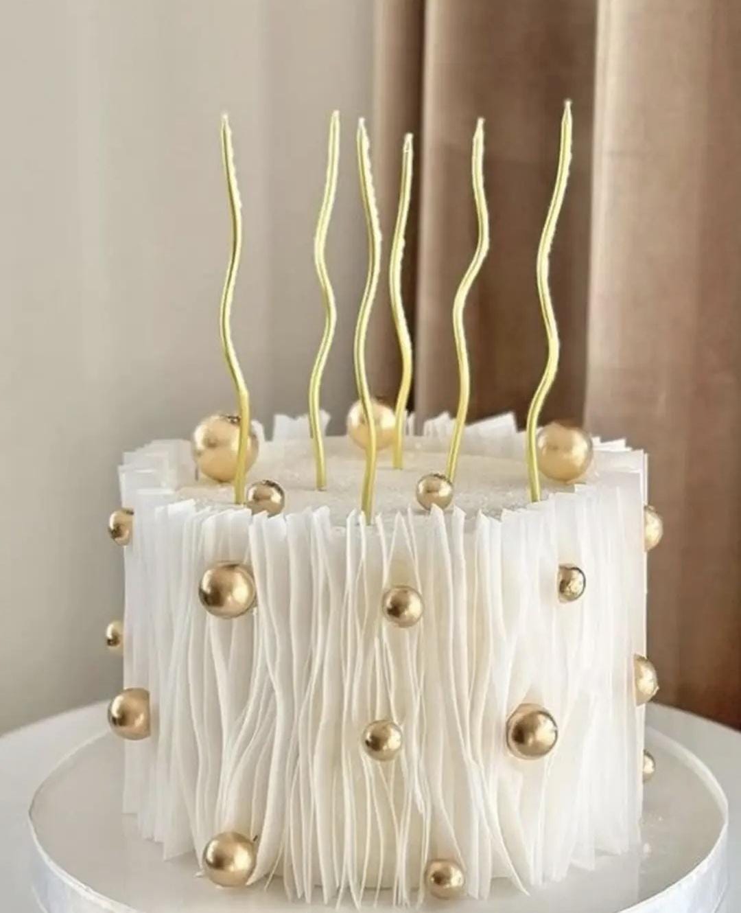 Pre-cut Wafer Paper Ruffle Strips: Edible Cake Decoration - Etsy