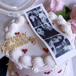 Essbares Bildstreifen Collagenbild Rolle für Torte - Personalisierte Bilder