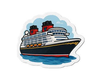 Disney Cruise Line Ship Die-Cut Magnets | Cruise Ship Magnet