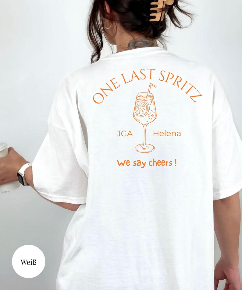Camisa JGA personalizada Damen / Camisa Team Braut / Camiseta Braut / Traje Junggesellinnenabschied / JGA Geschenk imagen 13