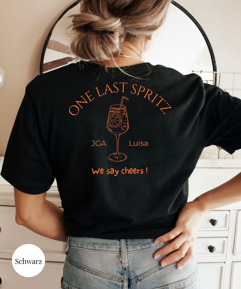 Camisa JGA personalizada Damen / Camisa Team Braut / Camiseta Braut / Traje Junggesellinnenabschied / JGA Geschenk imagen 8