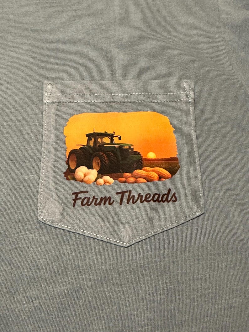 Farm Threads T-shirt - Etsy