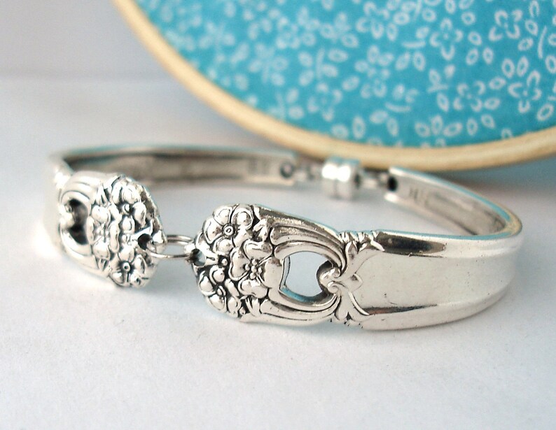 Vintage Spoon Bracelet Eternally Yours 1941 Medium Size Etsy