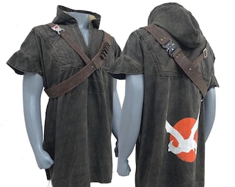 Star Wars Cal Kestis Jedi survivor Poncho with back Printing & belt