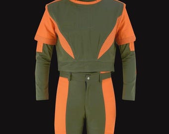 The Mandalorian V2 inspired Din Djarin Flight Suit The Book Of Boba Fett Cosplay Costume