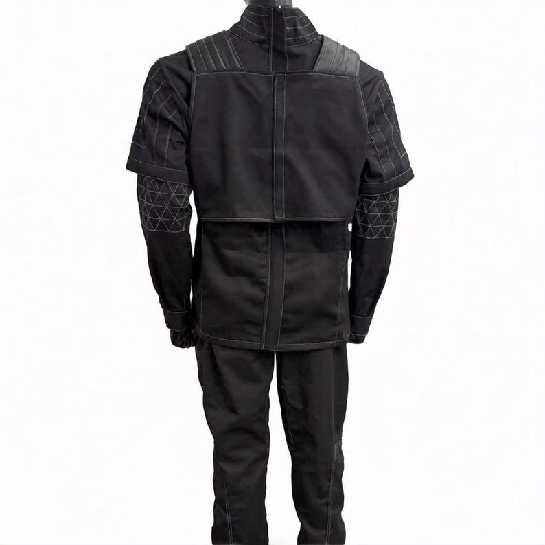 Mandalorian Flygdräkt Din Djarin Cosplay Underdräkt Star Wars Kostym Beskar Style Prisjägare Outfit Galaktisk Krigardräkt bild 3