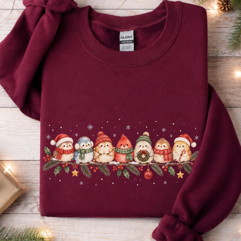 Bird Shirt Winter - Etsy