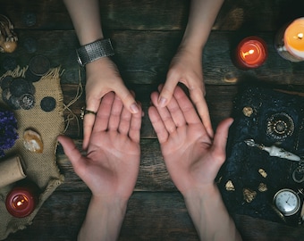 Palmistry E-Reading with Psychic Medium  Rev. Alicia Lyon Folberth