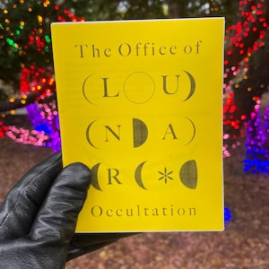 The Office of Lunar Occultation: A choose-your-own-adventure zine