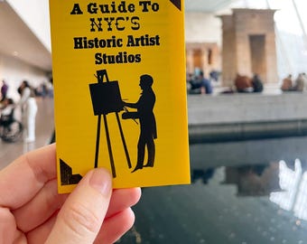 Una guida in formato fanzine agli studi d'artista storici di New York.