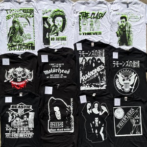 Punk shirt twelve to choose from small through XXL aDDICTED tO cHAOS