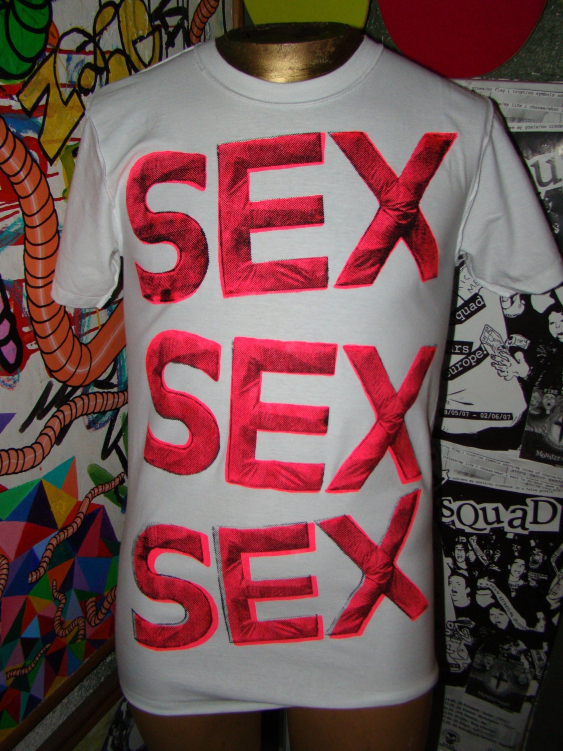 Sex Sex Sex Seditionaries Style Shirt by Addicted to Chaos Wksj