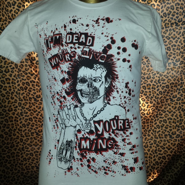 zombie sid vicious seditionaries tribute shirt by addicted to chaos