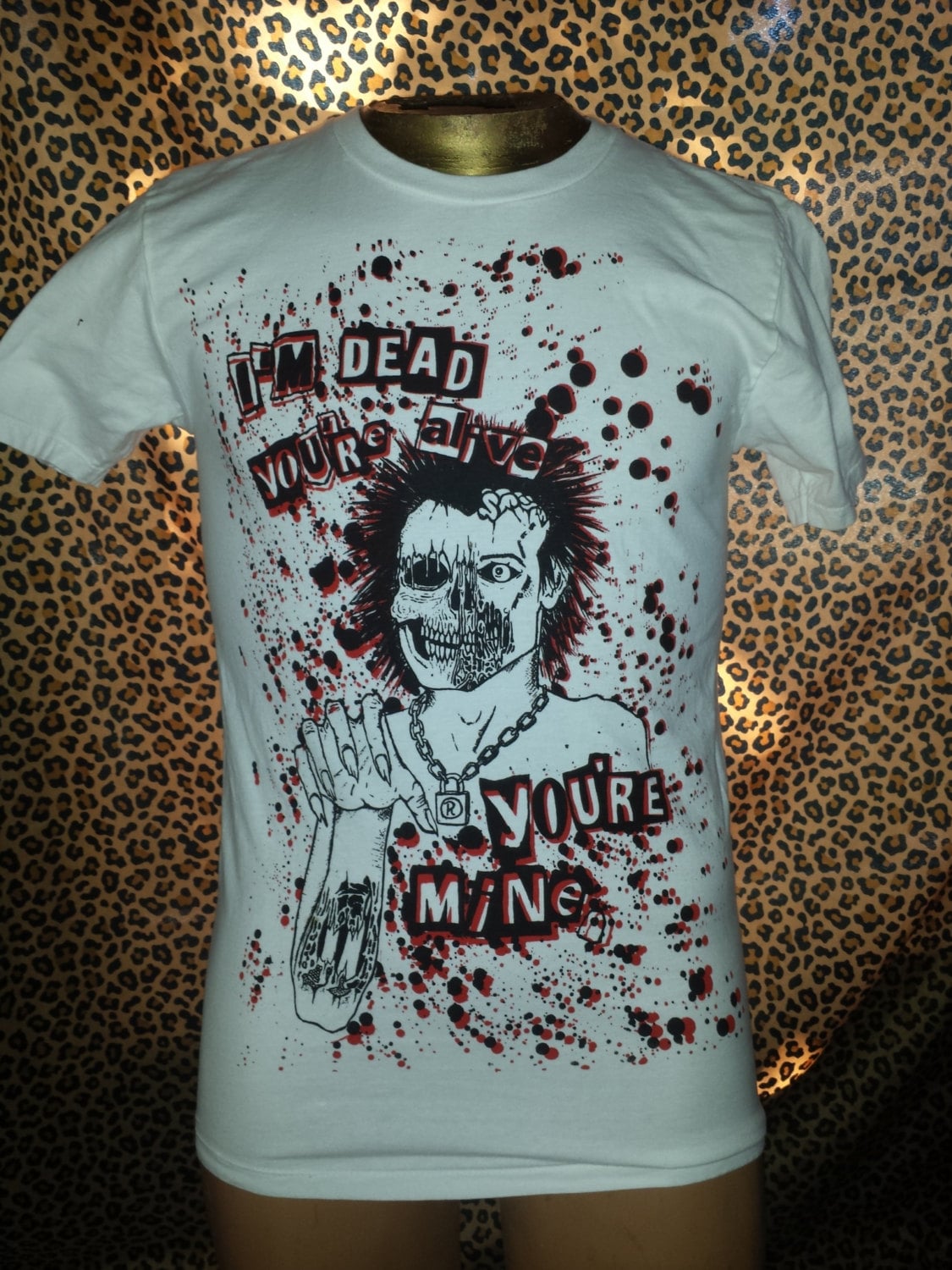 Zombie Sid Vicious Seditionaries Tribute Shirt by Addicted to