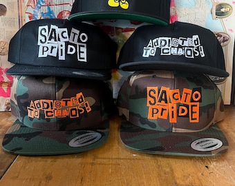 Limited edition ADDICTED TO CHAOS hats yupoong classic snap back ball caps